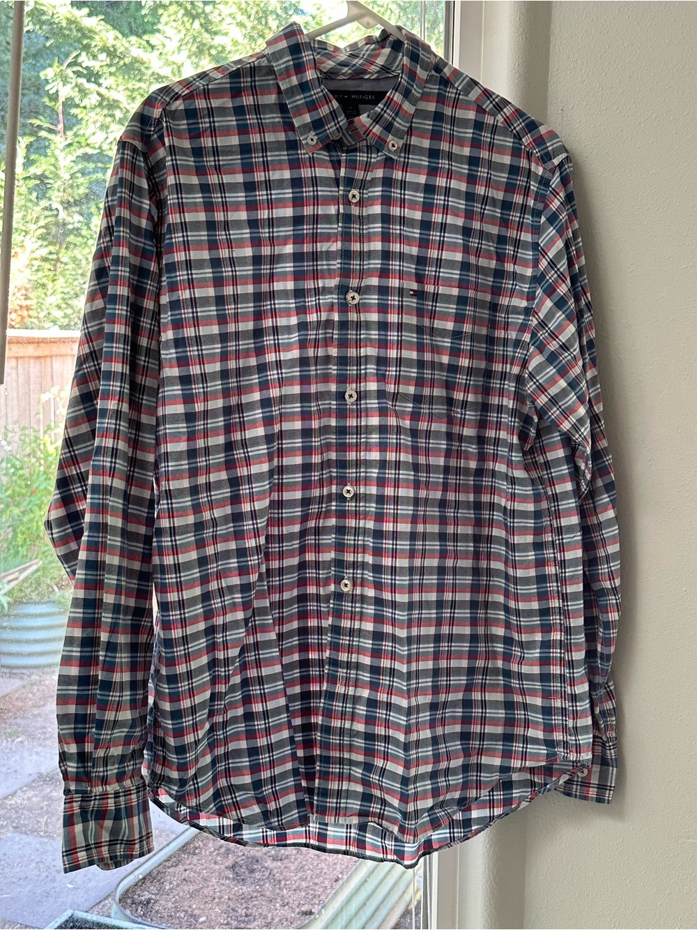 Tommy Hilfiger Button-Down Plaid Shirt